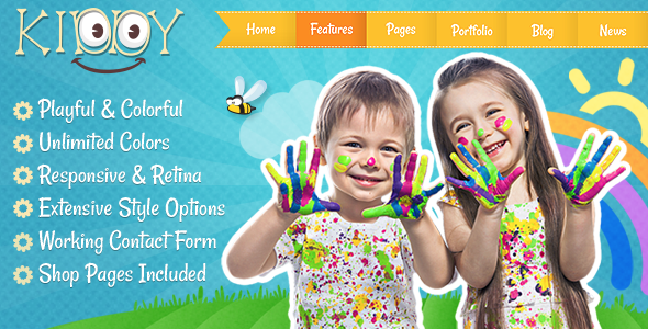 Kiddy - Children HTML Template